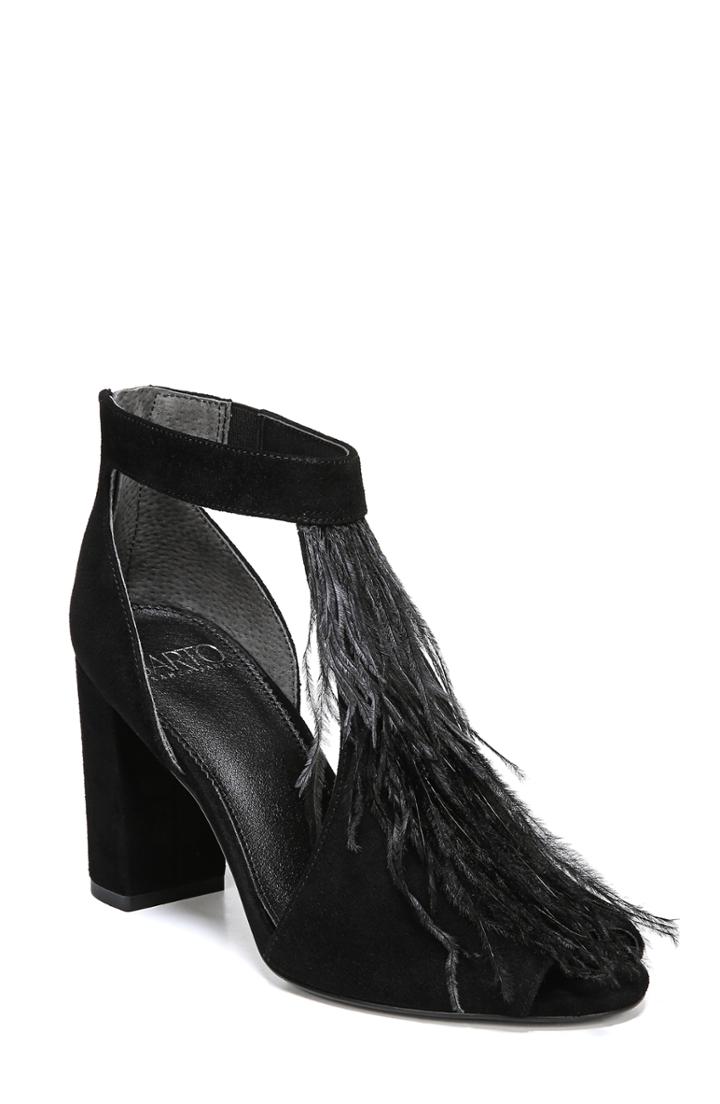 Women's Sarto By Franco Sarto Olivette Sandal .5 M - Black