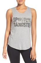 Women's Spiritual Gangster Logo Tank - Grey