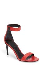 Women's Kendall + Kylie Madelyna Textured Sandal M - Red