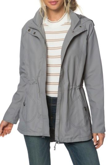 Women's O'neill Wendy Hooded Jacket - Grey