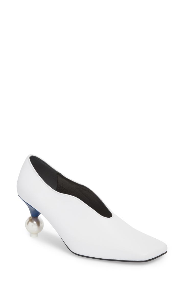 Women's Yuul Yie Statement Heel Pump .5us / 37.5eu - White