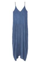 Women's Elan V-back Cover-up Maxi Dress - Blue