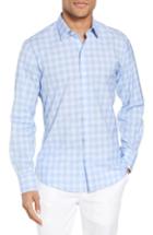 Men's Zachary Prell Salamone Plaid Sport Shirt - Blue