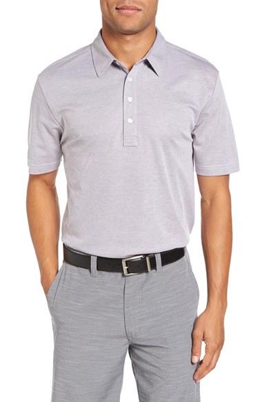 Men's Travis Mathew The Ten Year Polo, Size - Grey