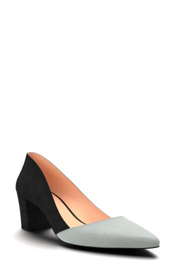 Women's Shoes Of Prey Colorblock Pump B - Black