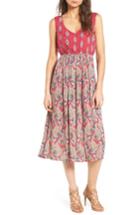Women's Raga Alice Cut Out Back Midi Dress - Red