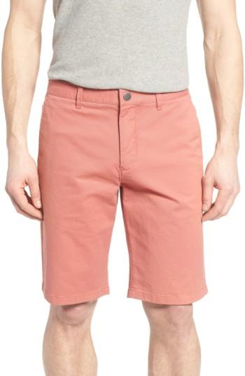 Men's Bonobos Washed Stretch Chino 11-inch Shorts - Coral