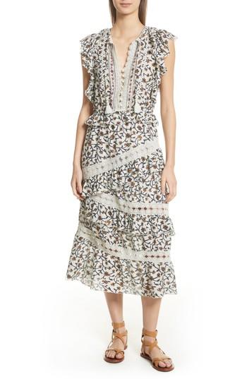 Women's Sea Rosalie Crochet Tier Dress - White