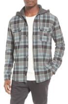 Men's Quiksilver Fellow Player Hooded Shirt - Black