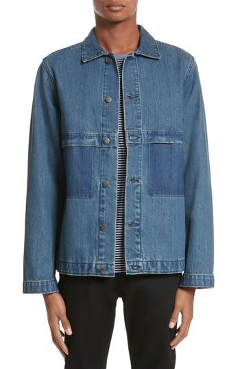 Men's A.p.c. Smith Denim Jacket - Blue
