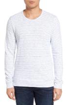 Men's Velvet By Graham & Spencer Stripe T-shirt - White