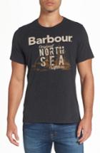 Men's Barbour Blade Slim Fit Logo Graphic T-shirt - Grey