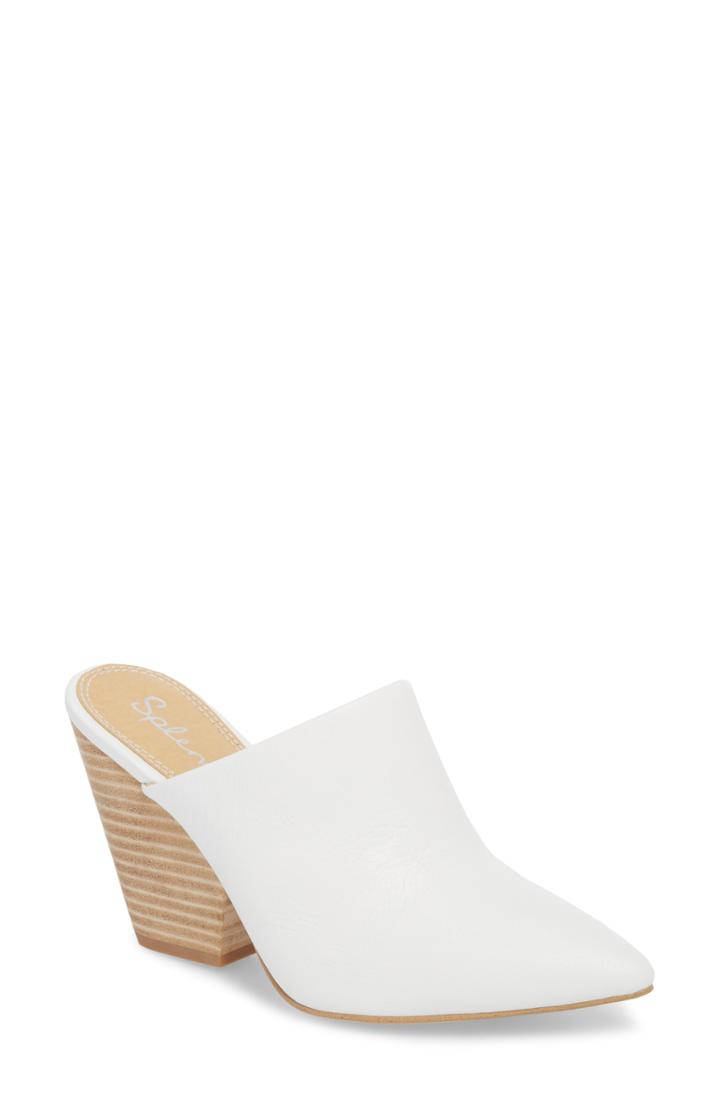 Women's Splendid Nala Mule .5 M - White