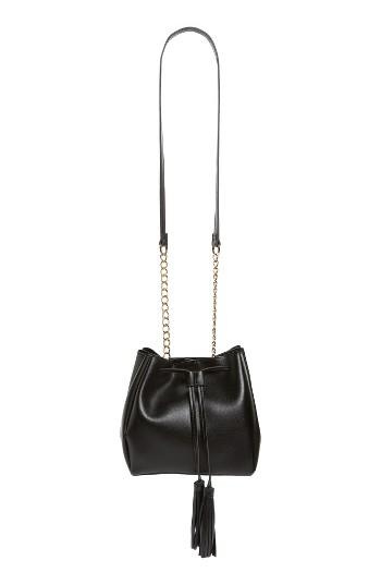 Emperia Dahlia Faux Leather Bucket Bag -