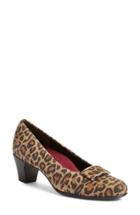 Women's Munro 'mara' Block Heel Pump M - Brown