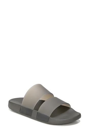 Women's Vince Wynne Slide Sandal M - Grey