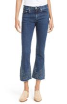 Women's Rag & Bone/jean High Waist Crop Flare Jeans