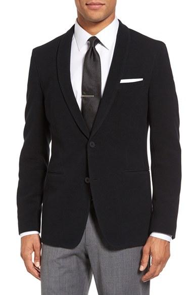 Men's Boss Reaman Extra Trim Fit Stretch Cotton Blazer