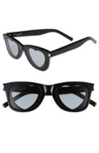 Women's Saint Laurent 50mm Heart Sunglasses - Black