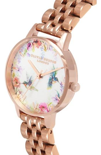 Women's Olivia Burton Painterly Bracelet Strap Watch, 30mm