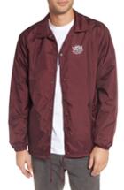 Men's Vans Torrey Water Resistant Jacket - Burgundy