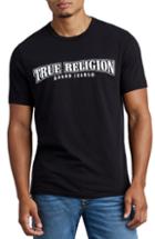 Men's True Religion Brand Jeans Arch Logo T-shirt, Size - Black