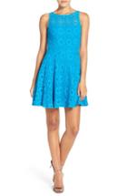 Women's Bb Dakota 'renley' Lace Fit & Flare Dress