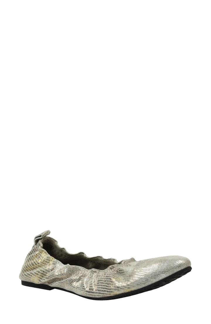 Women's J. Renee Bayard Ballet Flat .5 B - Metallic