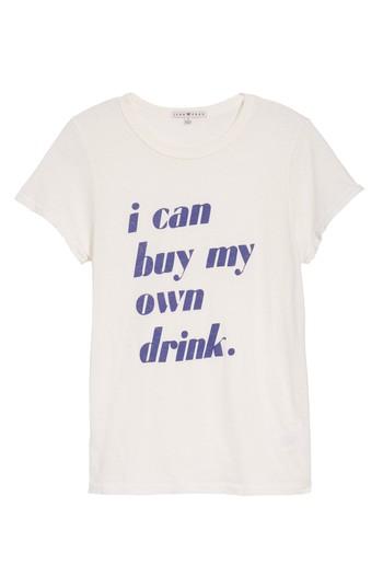 Women's Junk Food I Can Buy My Own Drink Tee