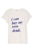 Women's Junk Food I Can Buy My Own Drink Tee