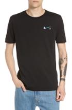 Men's Nike Sb Dry Dfc Global Graphic T-shirt - Black