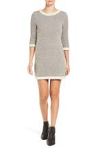 Women's Amour Vert 'emma' Herringbone Cotton Sheath Dress