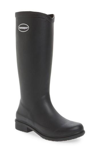 Women's Havaianas 'galochas Hi Matte' Waterproof Rain Boot Br - Black