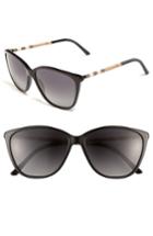 Women's Burberry Retro 58mm Polarized Sunglasses -