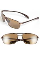 Men's Maui Jim 'maliko Gulch - Polarizedplus2' 65mm Sunglasses - Metallic Gloss Copper