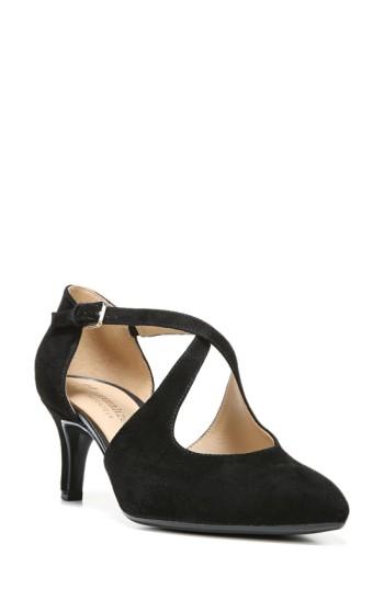 Women's Naturalizer 'okira' Crisscross Pump .5 M - Black