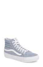 Women's Vans Sk-8 Hi Slim Sneaker M - Blue