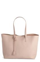 Saint Laurent 'shopping' Leather Tote - Pink