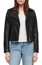 Women's Allsaints Hadi Leather Biker Jacket