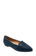 Women's Trotters Harlowe Pointy Toe Loafer M - Blue