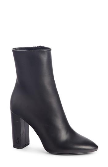 Women's Saint Laurent Loulou Bootie .5us / 35.5eu - Black