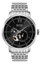 Men's Boss Signature Automatic Bracelet Watch, 44mm