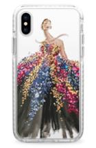 Casetify Blooming Gown Iphone X Case - Black