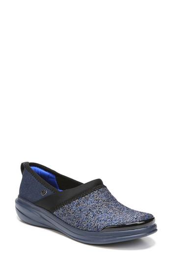 Women's Bzees Coco Slip-on Sneaker M - Blue
