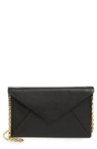 Michael Kors Small Calfskin Leather Envelope Clutch -