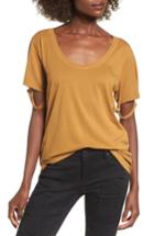 Women's Pst By Project Social T Cut Sleeve Tee - Brown