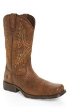 Men's Ariat Western Rambler Cowboy Boot .5 M - Brown