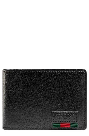 Men's Gucci Leather Wallet - Black