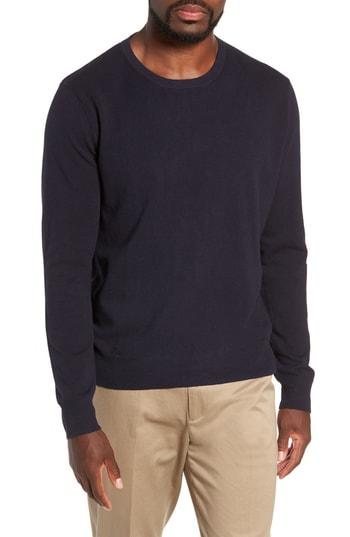 Men's J.crew Cotton & Cashmere Pique Crewneck Sweater