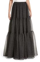 Women's Rejina Pyo Tiered Organza Maxi Skirt Us / 6 Uk - Black